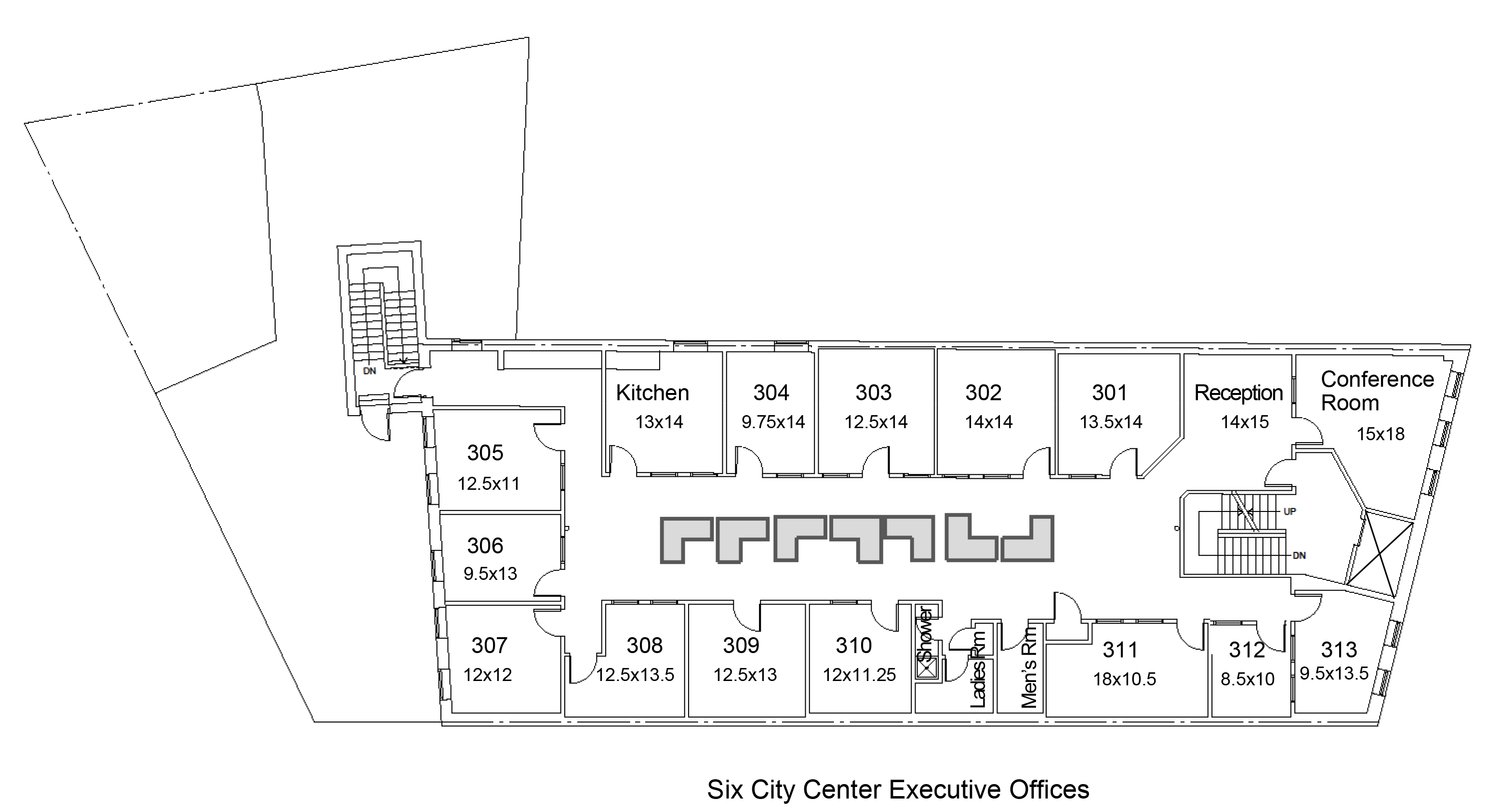 Executive Offices Floorplan
